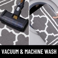 Rugs&Mats-Resist Dirt and Absorbent Entrance Mat-Grey