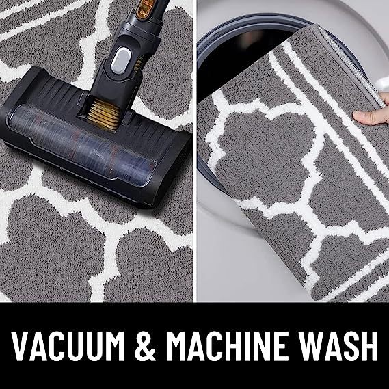 Rugs&Mats-Resist Dirt and Absorbent Entrance Mat-Grey