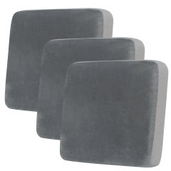 Velvet Stretch Couch Cushion Covers-Grey