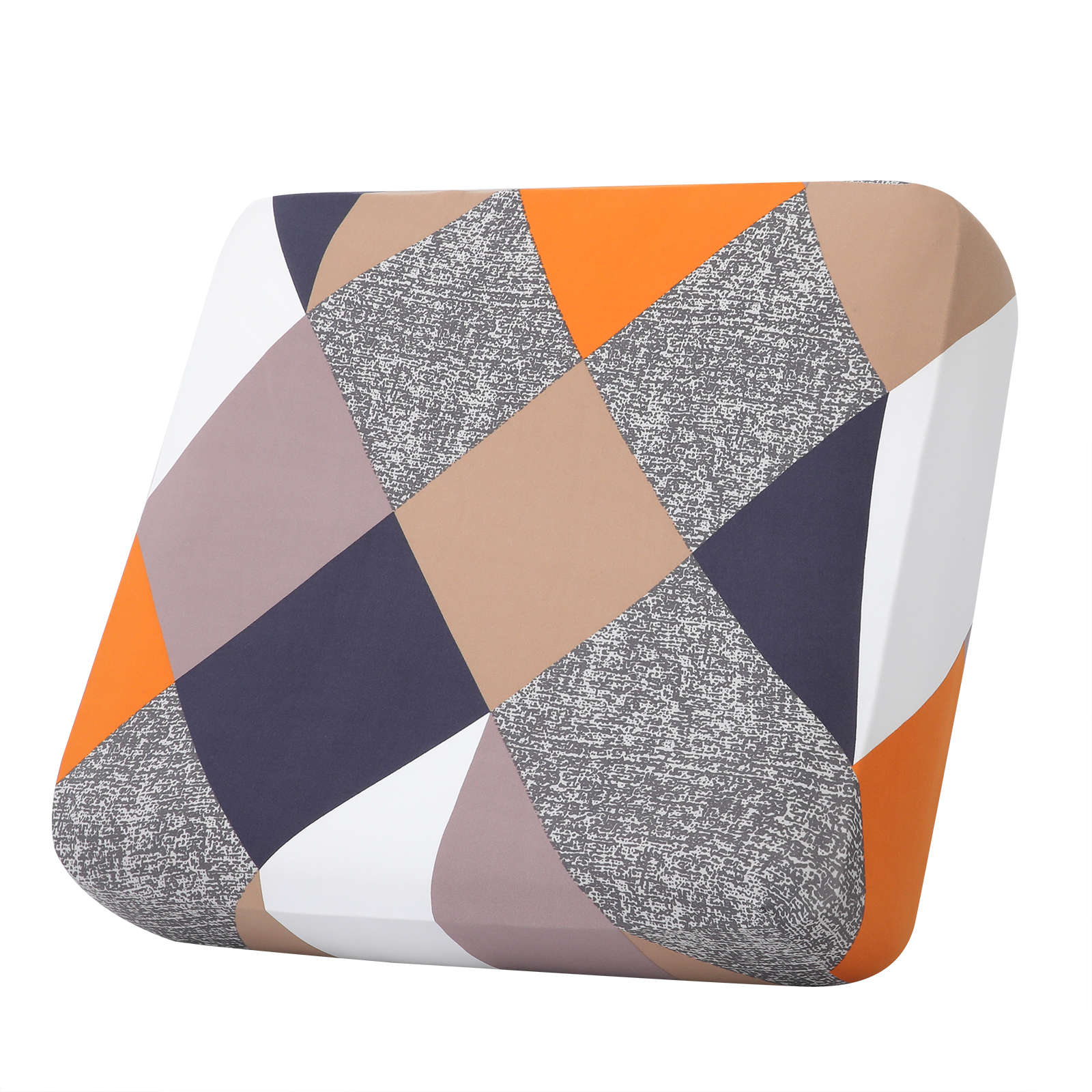 Printed Sofa Couch Cushion Covers- Multi Color Geometric