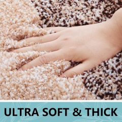 Rugs&Mats-Microfiber Bathroom Rugs-Brown