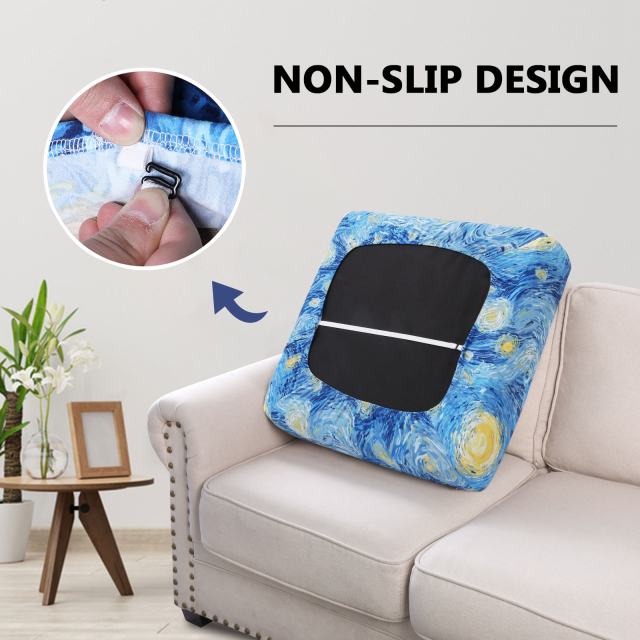 Printed Sofa Couch Cushion Covers- Star
