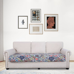 Printed Sofa Couch Cushion Covers-Light Beige