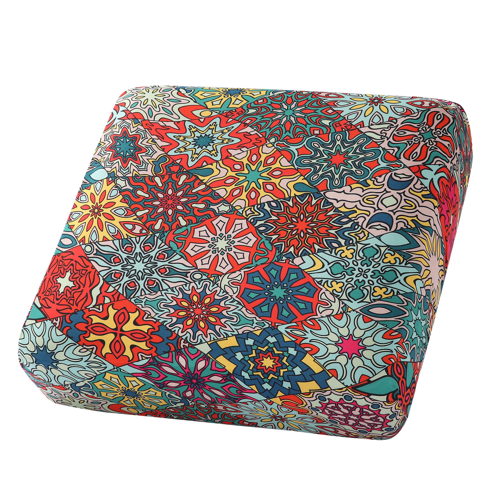 Printed Sofa Couch Cushion Covers- Red