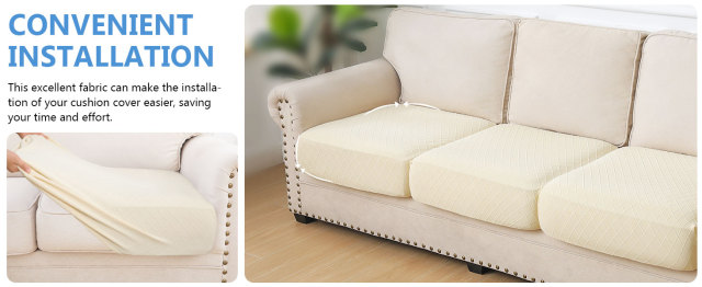 Diamond Lattice Couch Cushion Covers-Beige