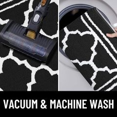 Rugs&Mats-Resist Dirt and Absorbent Entrance Mat-Black