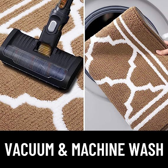 Rugs&Mats-Resist Dirt and Absorbent Entrance Mat-Brown