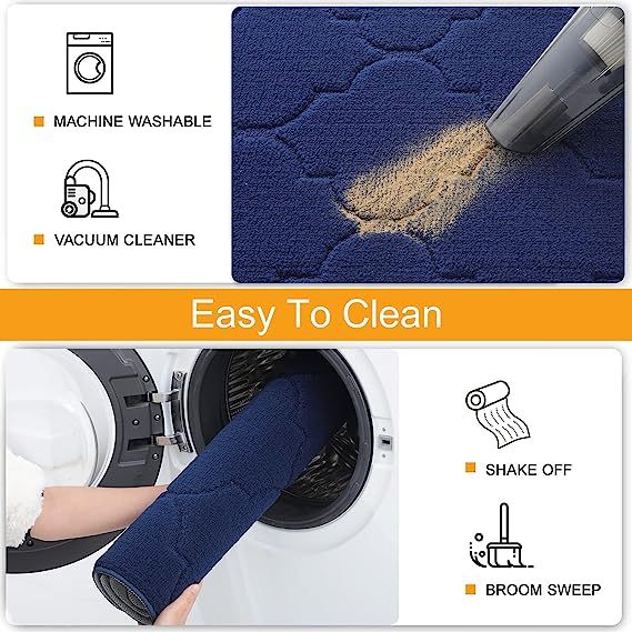 Rugs&Mats-Door Mat-Navy blue