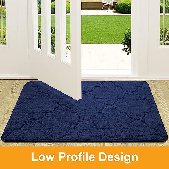 Rugs&Mats-Door Mat-Navy blue