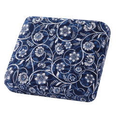 Printed Sofa Couch Cushion Covers- Blue
