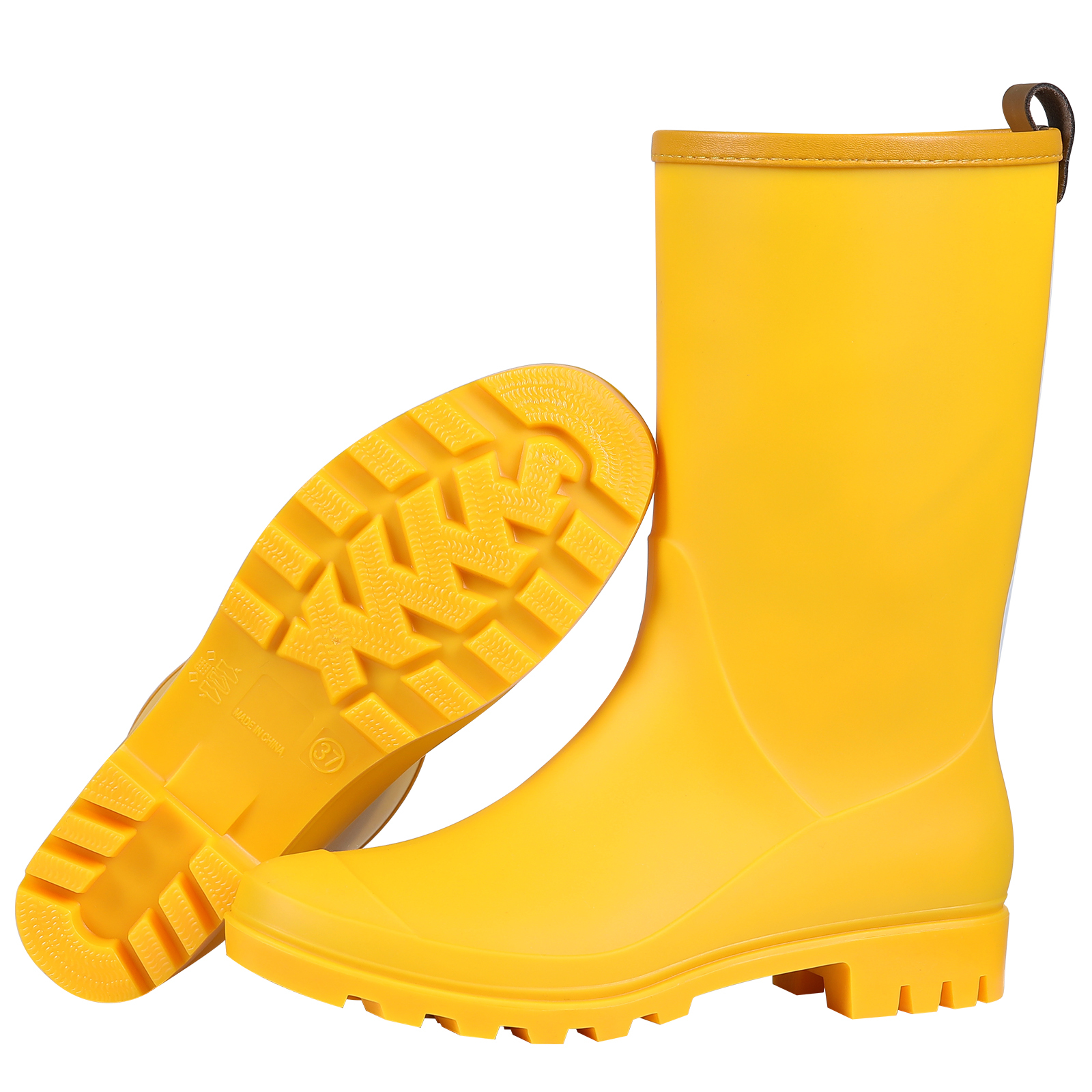 Mid Calf Rain Boots Waterproof Lightweight Garden Shoes