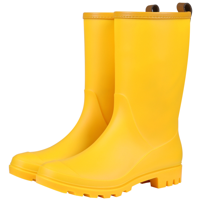 Mid Calf Rain Boots Waterproof Lightweight Garden Shoes