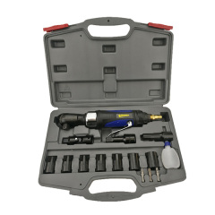 16pcs PRO 1/2” (3/8”) Air Ratchet Wrench Kit