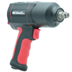BW-112FN PRO Air Impact Wrench-1600 N.M Max Loosen torque,Pneumatic Impact Wrench,High torque Impact Gun,1/2” Impact Driver with Twin Hammer Mechanism