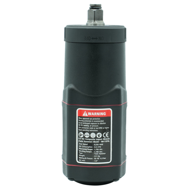 BW-112FNL     1/2"  Super Power Regular Size Impact Wrench