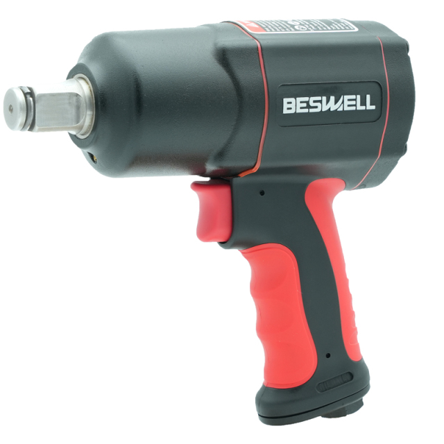 BW-134F1N  PRO Air Impact Wrench-1668 N.M Max Loosen torque,Pneumatic Impact Wrench,High torque Impact Gun,3/4” Impact Driver with Twin Hammer Mechanism