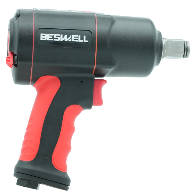 BW-134F1N  PRO Air Impact Wrench-1668 N.M Max Loosen torque,Pneumatic Impact Wrench,High torque Impact Gun,3/4” Impact Driver with Twin Hammer Mechanism