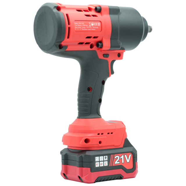 1/2-Inch 1700 N.M/ 1253 FT.LBS Max Loosen Torque Cordless Impact Wrench