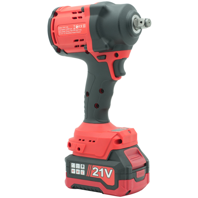 1/2-Inch 550N.M/ 405 FT.LBS Max Loosen Torque Cordless Impact Wrench