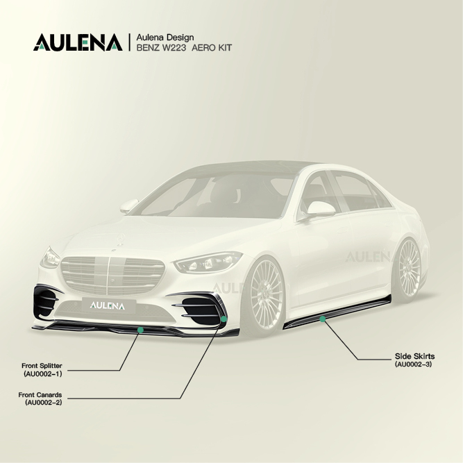 Mercedes-Benz S-Class(W223) Aulena Design dry carbon performance body kit