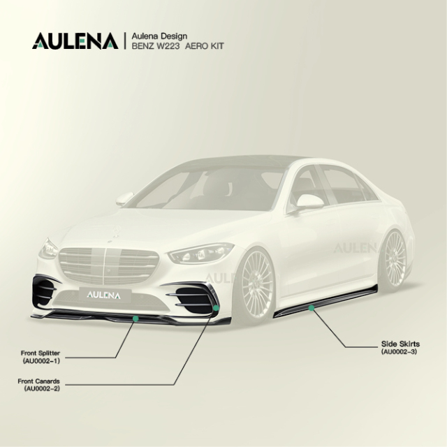 Mercedes-Benz S-Class(W223) Aulena Design dry carbon performance body kit