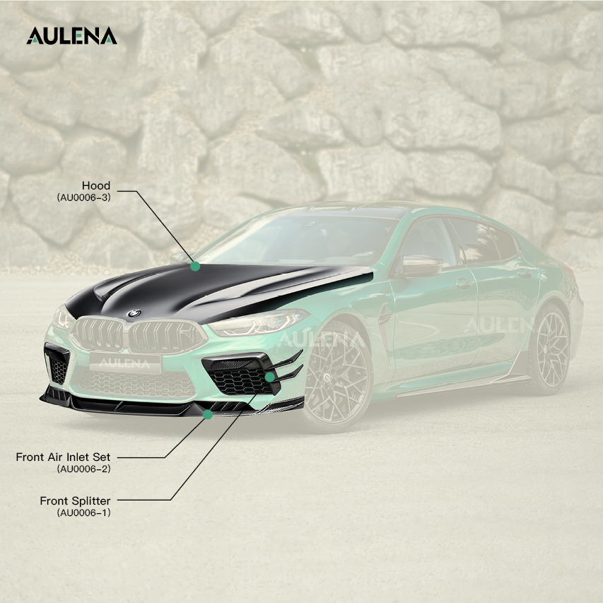 BMW M8(F93) Aulena Design dry carbon performance body kit