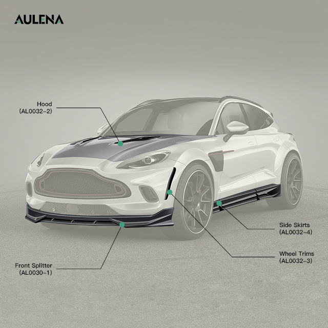 Aston Martin DBX Aulena Design dry carbon performance body kit