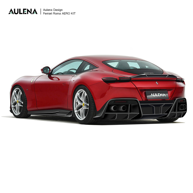 Ferrari Roma Aulena Design dry carbon performance body kit