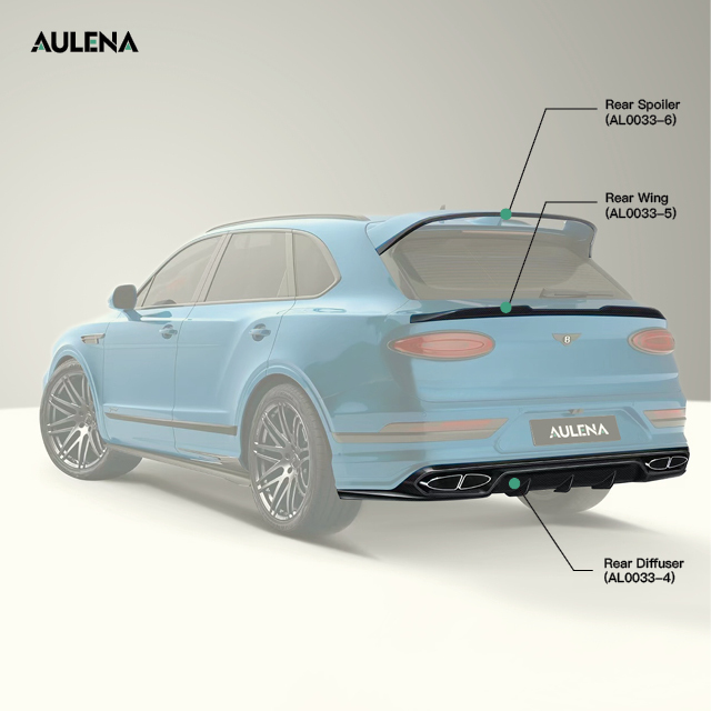 Bentley Bentayga Aulena Design dry carbon performance body kit