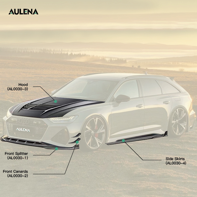 Audi RS6 Aulena Design dry carbon performance body kit