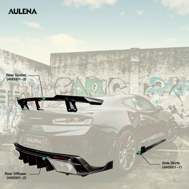 Chevrolet Camaro Aulena Style dry carbon performance body kit