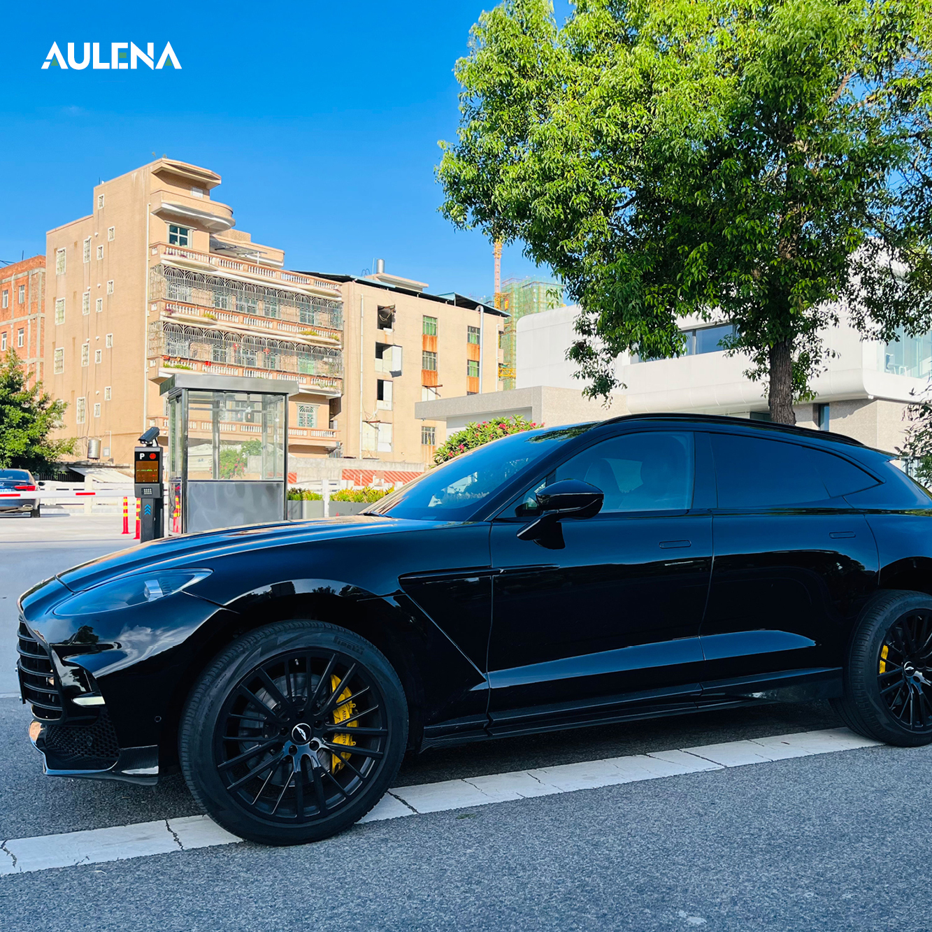 Aston Martin DBX -707 Aulena Design dry carbon performance body kit
