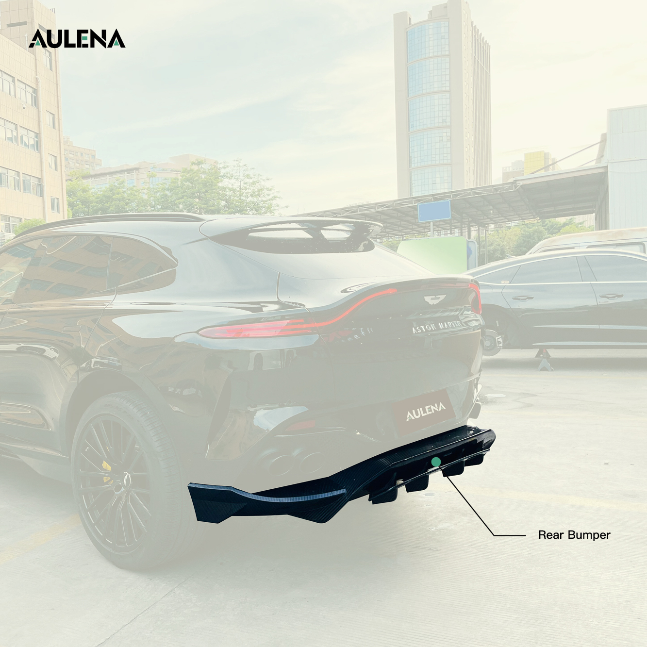 Aston Martin DBX -707 Aulena Design dry carbon performance body kit