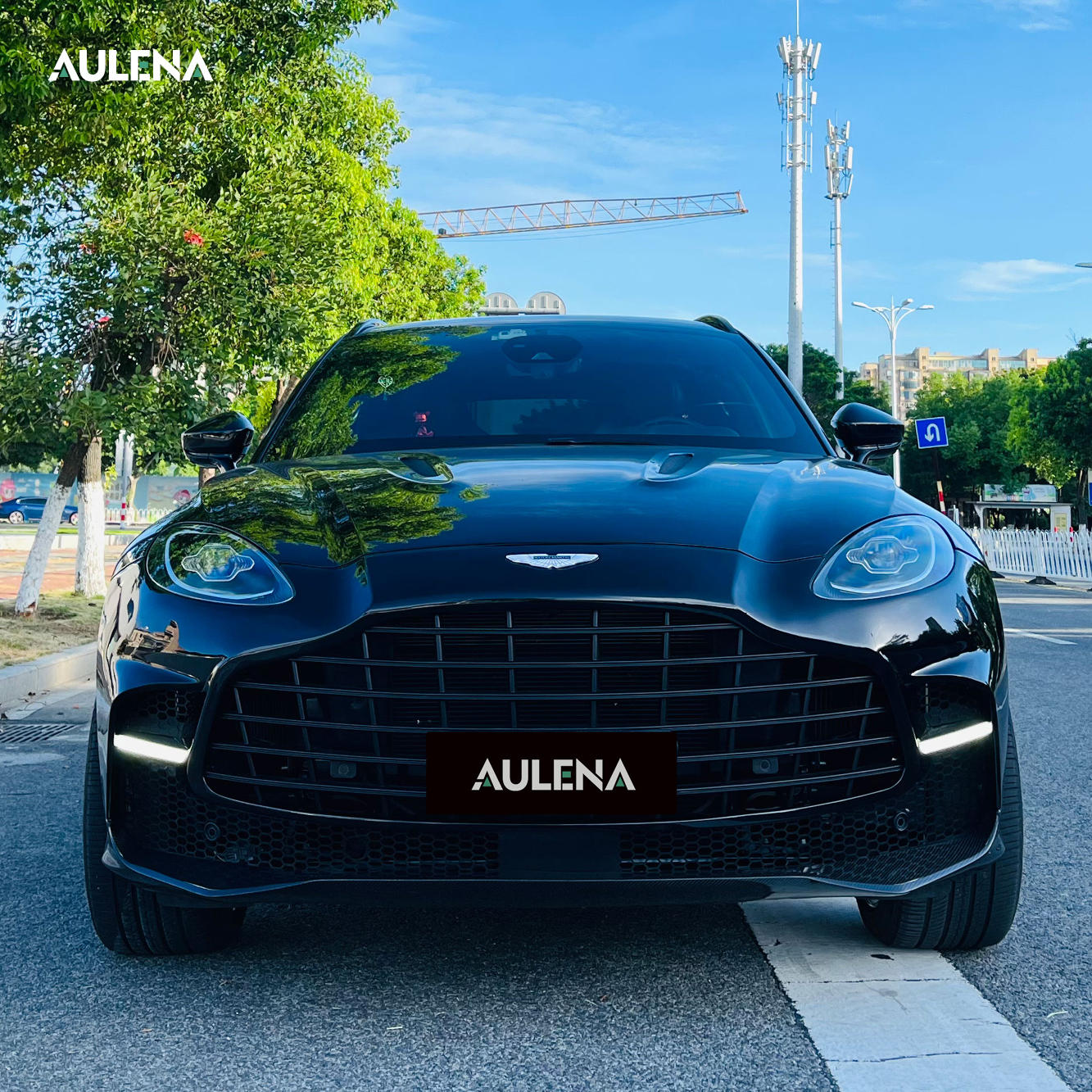 Aston Martin DBX -707 Aulena Design dry carbon performance body kit