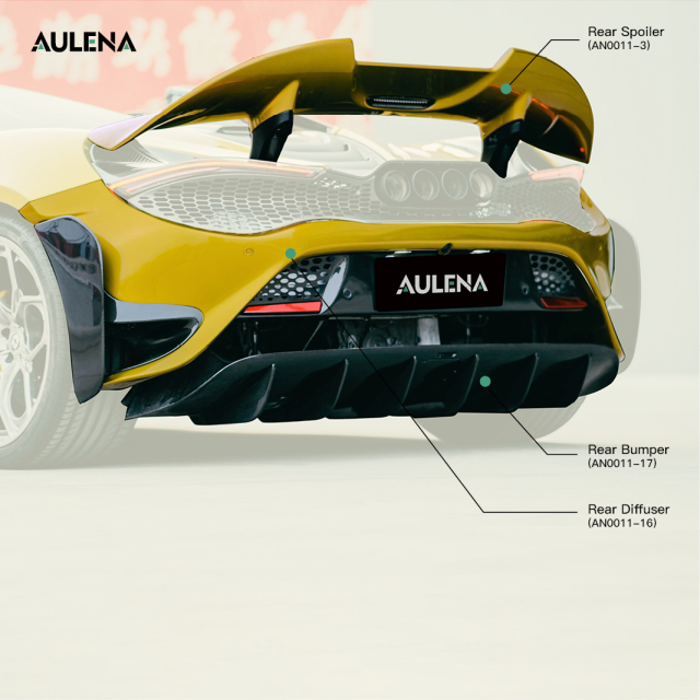 McLaren 720 Upgrades 765 dry carbon performance body kit