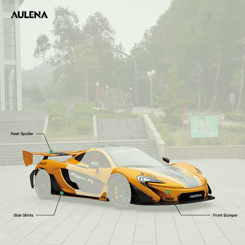 McLaren P1 Upgrades GTR Aulena Design dry carbon performance body kit