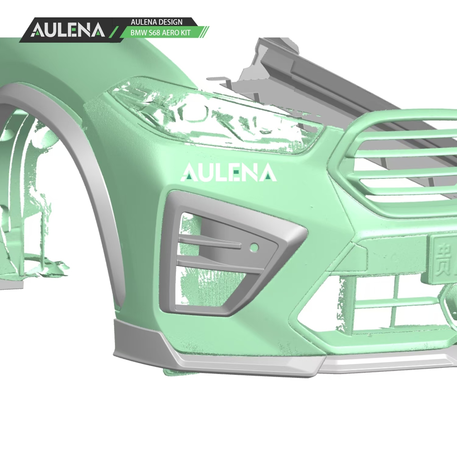 BMW X6M Aulena Design dry carbon performance body kit