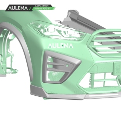 BMW X6M Aulena Design dry carbon performance body kit
