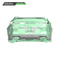 BMW X6M Aulena Design dry carbon performance body kit