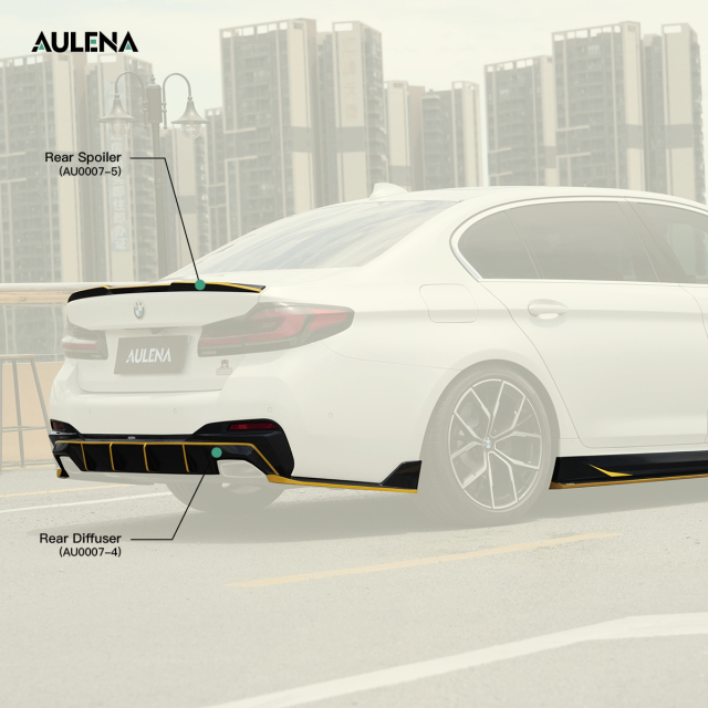 BMW 5 Series(G38) AULENA Design dry carbon performance body kit