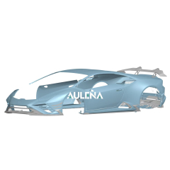 Lamborghini Huracan EVO Aulena Design dry carbon Front Canards