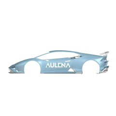 Lamborghini Huracan EVO Aulena Design dry carbon V1 Side Skirts