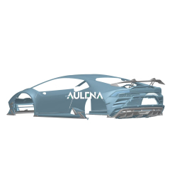 Lamborghini Huracan EVO Aulena Design dry carbon V2 Side Skirts