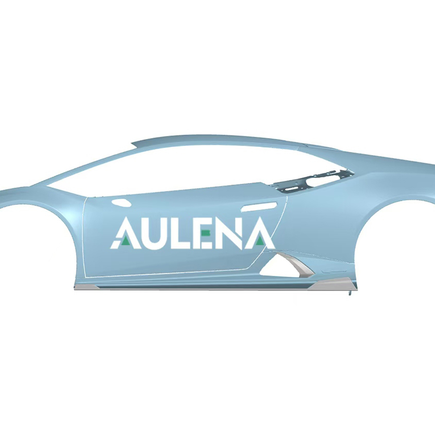 Lamborghini Huracan EVO Aulena Design dry carbon V1 Side Skirts