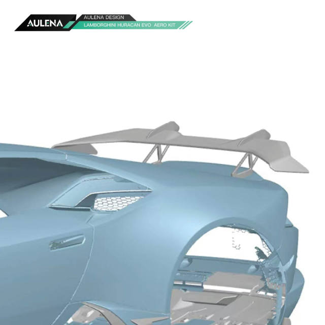Lamborghini Huracan EVO Aulena Design dry carbon Rear Spoiler