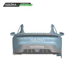 Porsche Taycan Aulena Design dry carbon performance body kit
