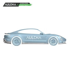 Porsche Taycan Aulena Design dry carbon V1 Side Skirts