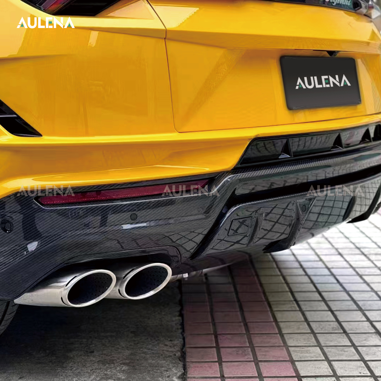 Lamborghini URUS OEM Style dry carbon performance Rear Diffuser