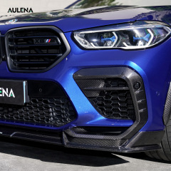 BMW X6M Aulena Design dry carbon performance Front Splitter