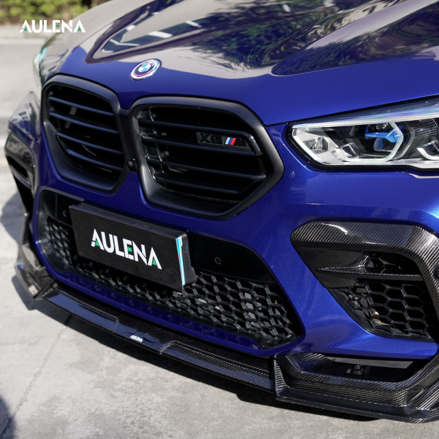 BMW X6M Aulena Design dry carbon performance Front Air Inlet Set
